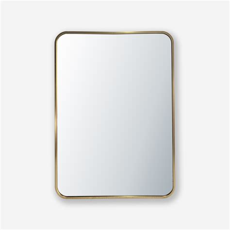 rectangle mirror with rounded corners